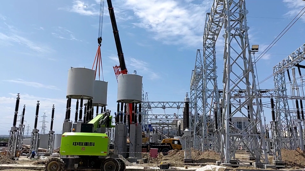 220kv干式电抗器安装