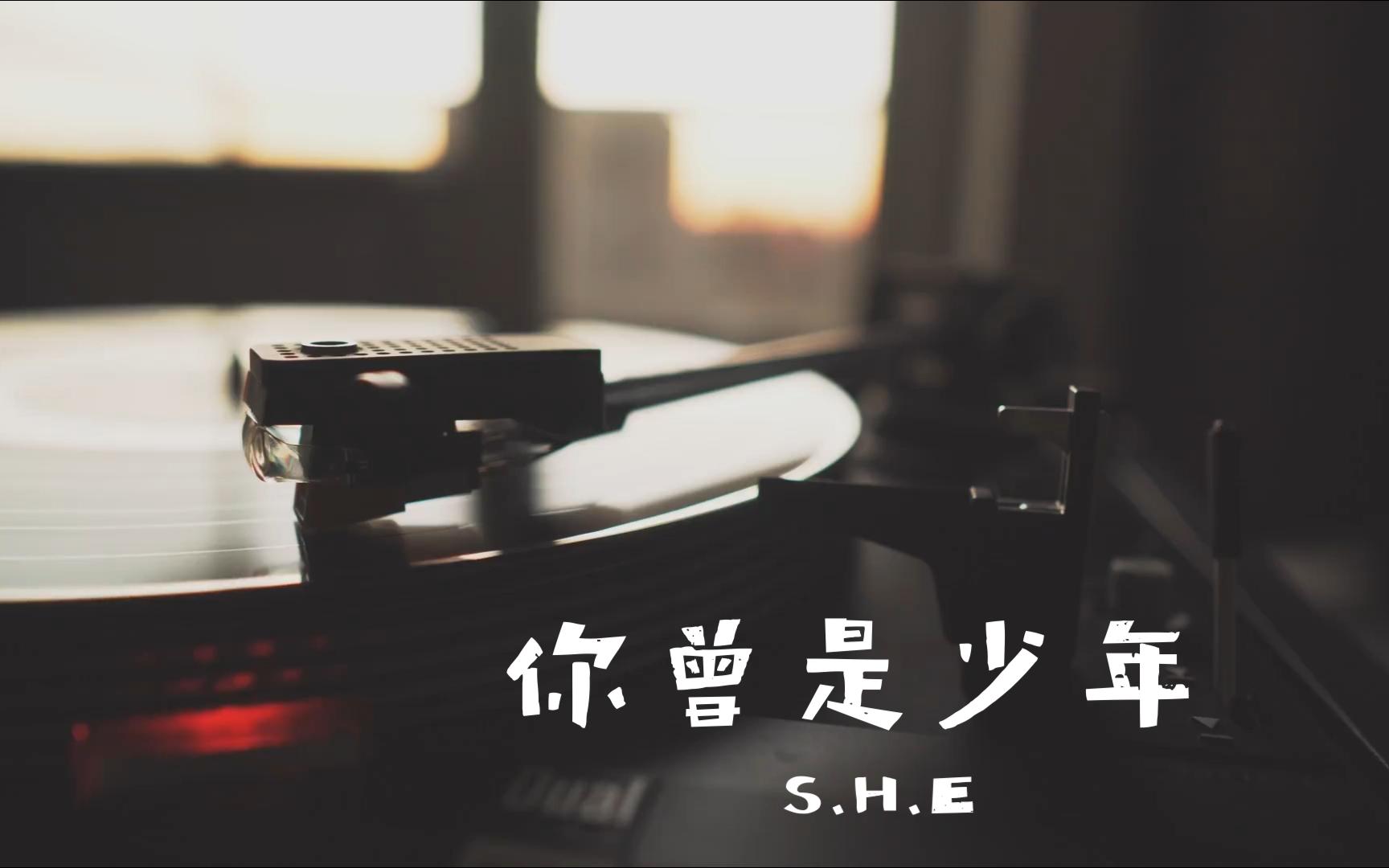 【音樂分享】你曾是少年 - s.h.e i 訴說年輕人的心酸人生