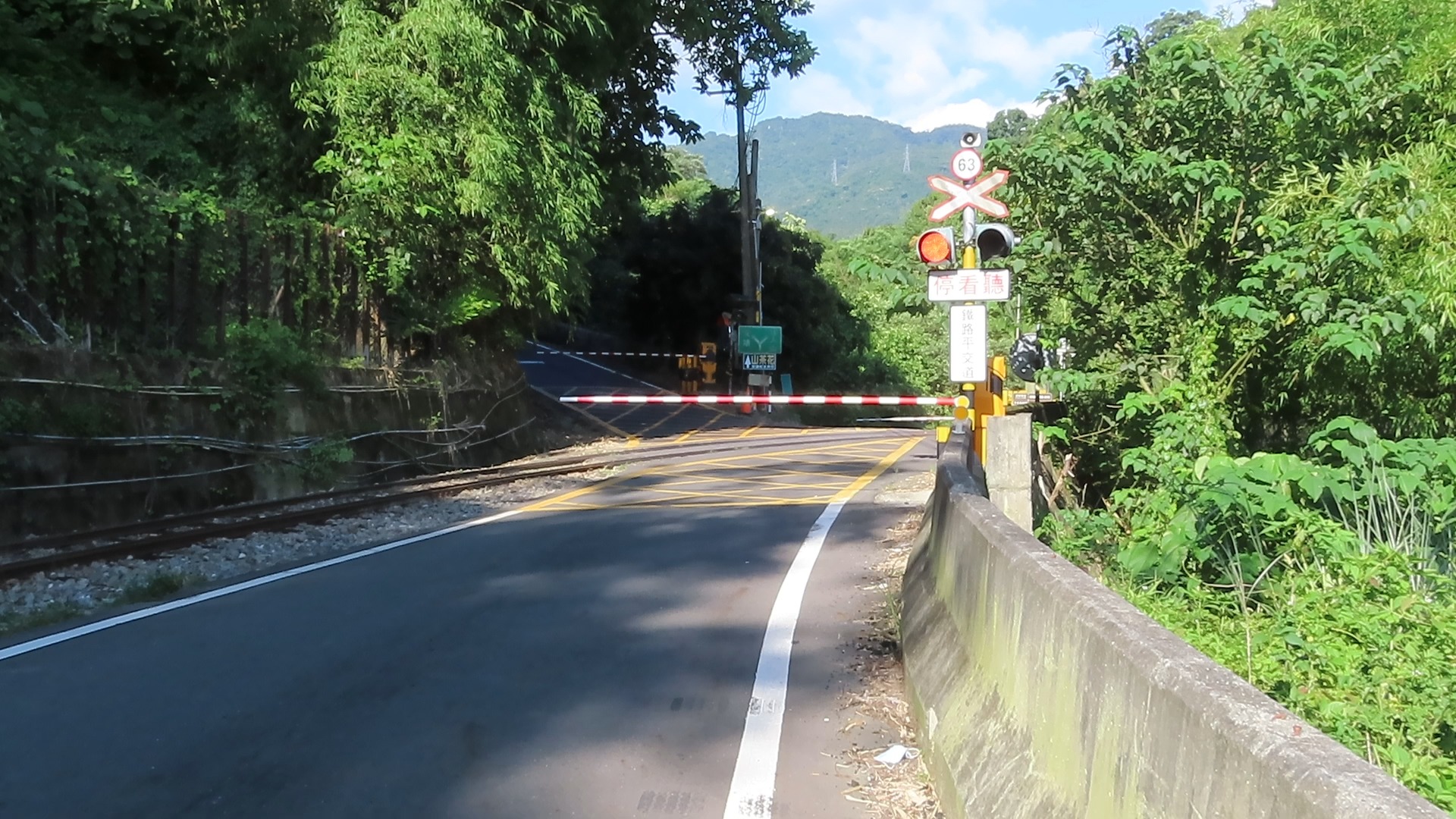 阿里山森林鐵路第63號平交道