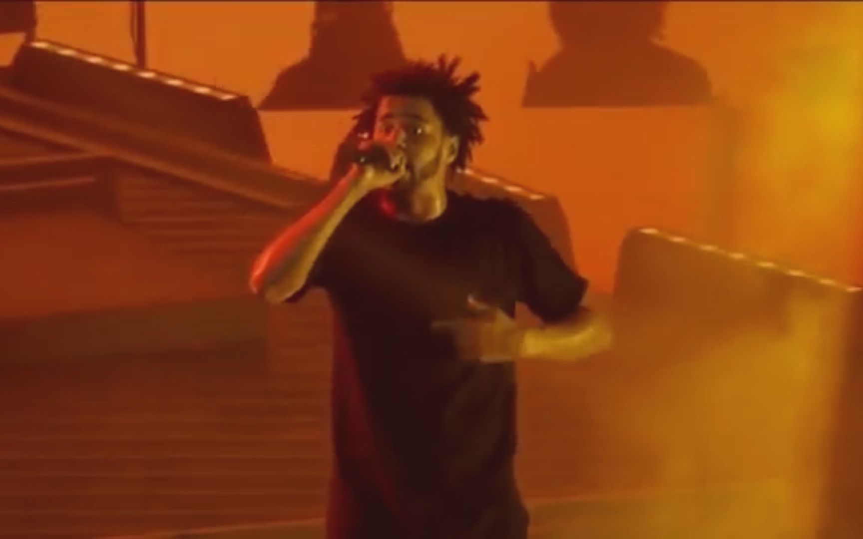 [图][双字/J.cole]Fire Squad超燃现场！白人占领了说唱地位？