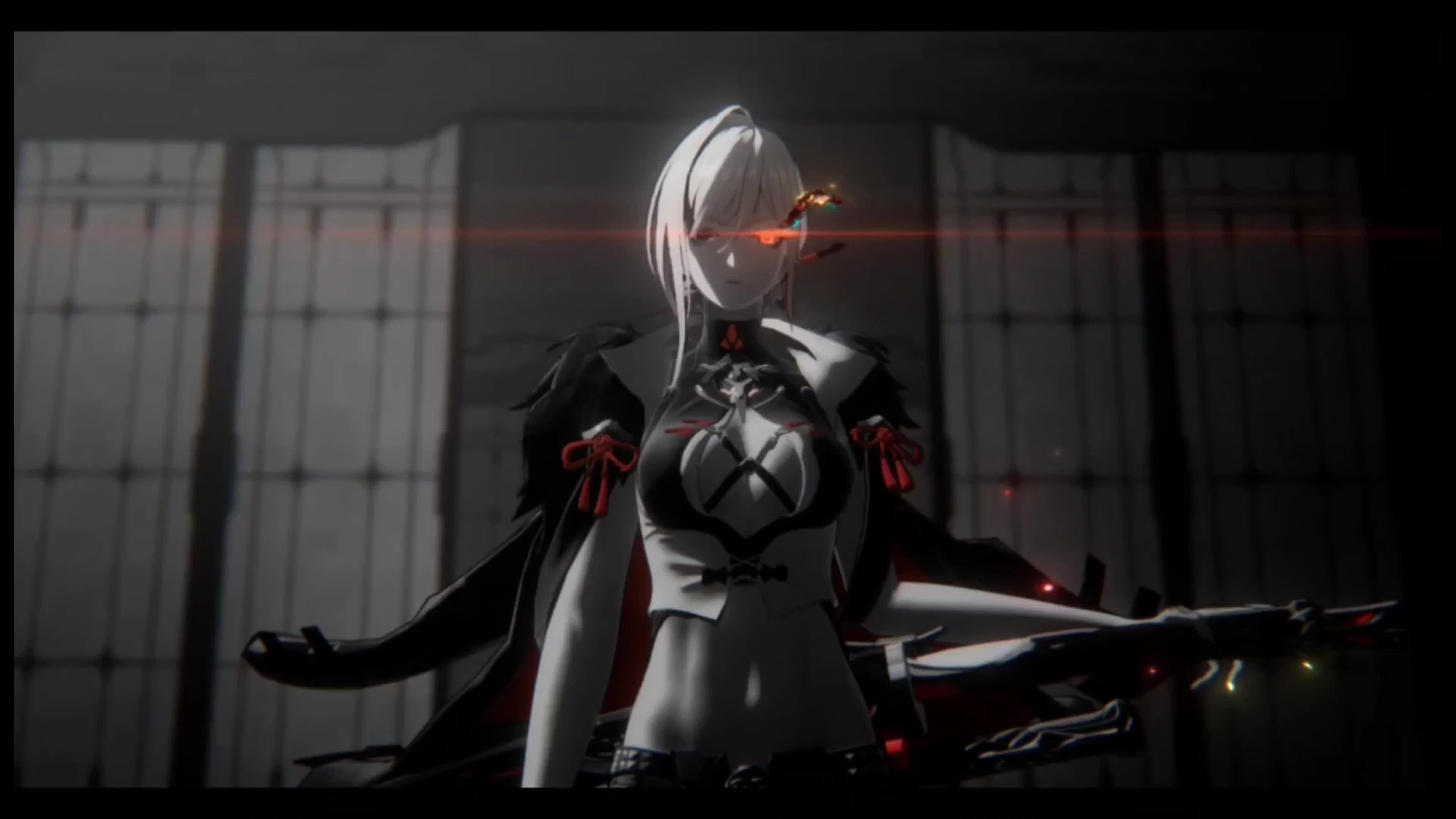 战双深红囚新皮肤影扭腰一分钟