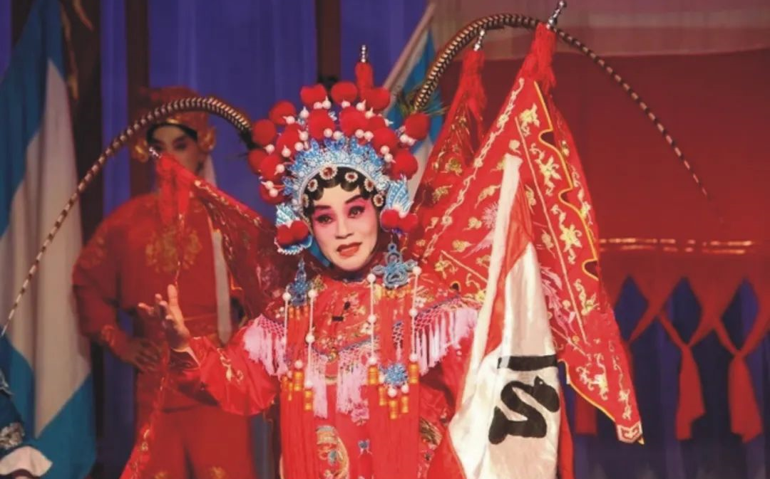 湛江雷剧《梁红玉挂帅·辕门斩子》雷剧剧种代表林奋