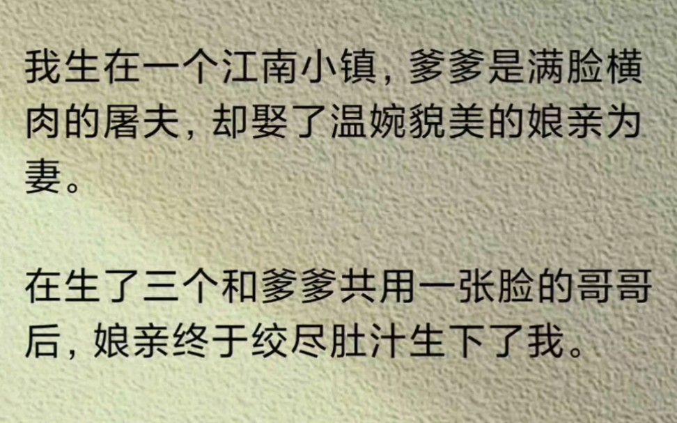 我爹是屠夫,却有一个温婉貌美的妻,我出生后,爹望着窗外好光景给我取名,酝酿半刻吐出:「柳铁花」,娘亲:?哔哩哔哩bilibili