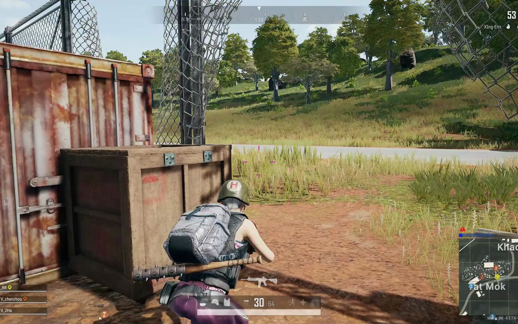 绝地求生 这专打脚后跟的枪法捂脸