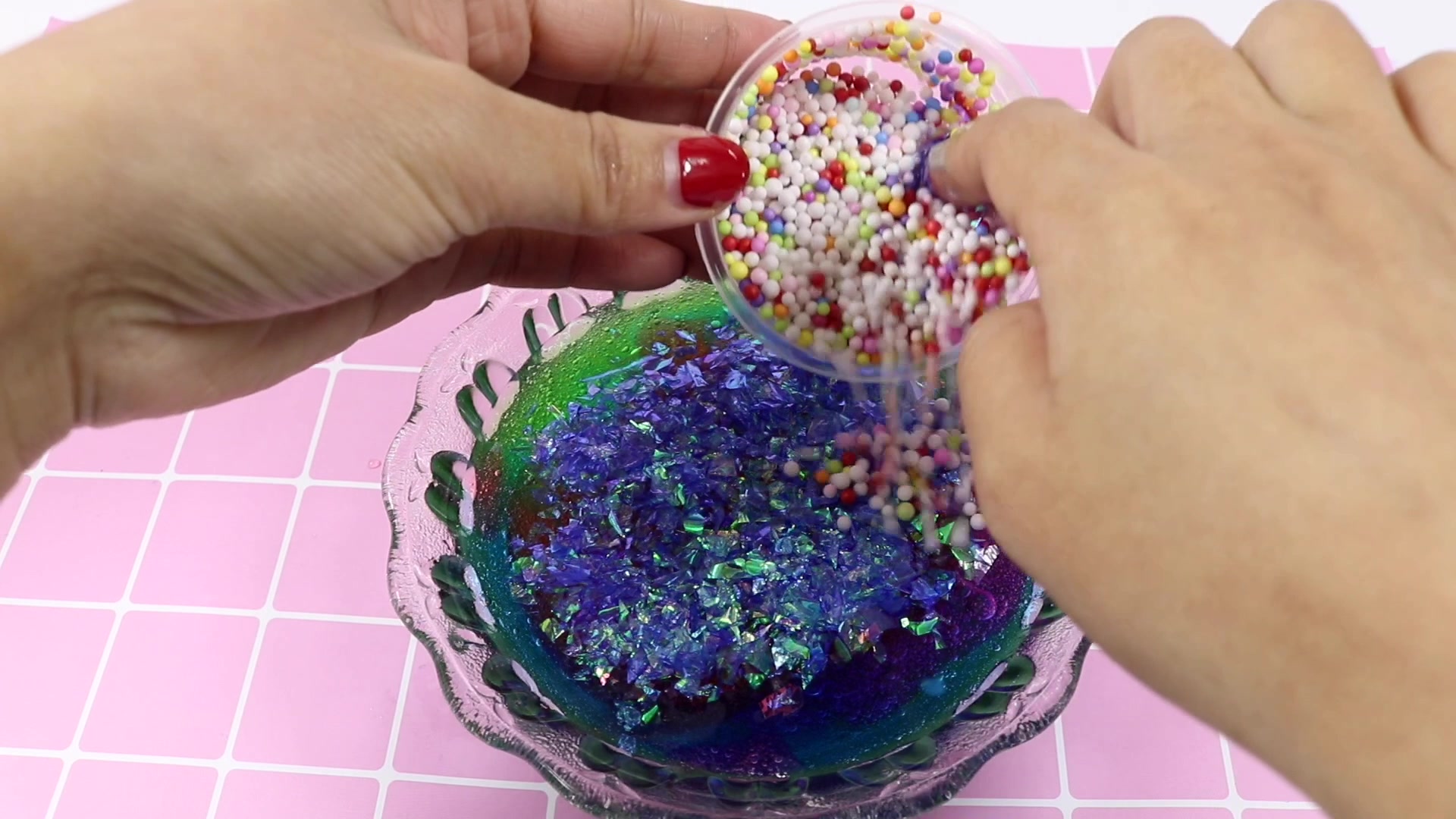 水晶泥史莱姆混泥手工玩具