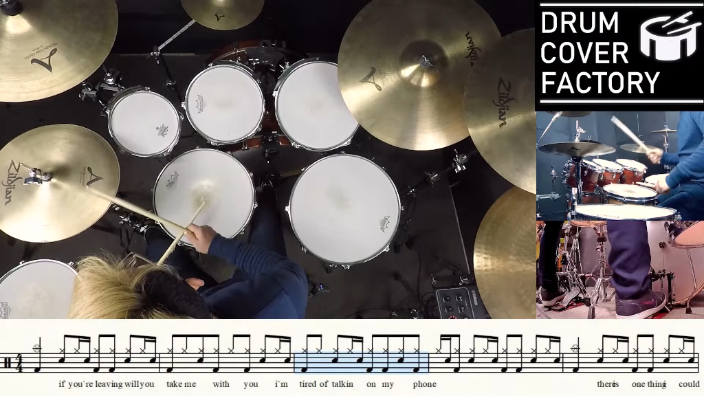 [图]Stand By Me Drum cover,drumsheetmusic,drumscore