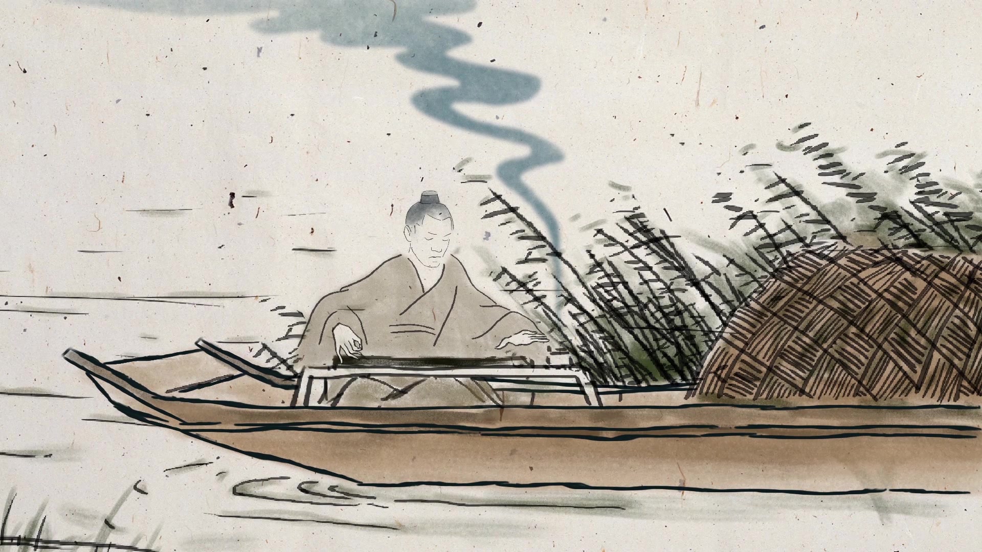 风格尝试水墨风格动画央美学生作业