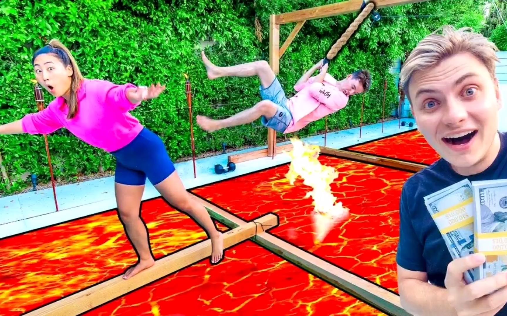 土豪水上闯关大挑战