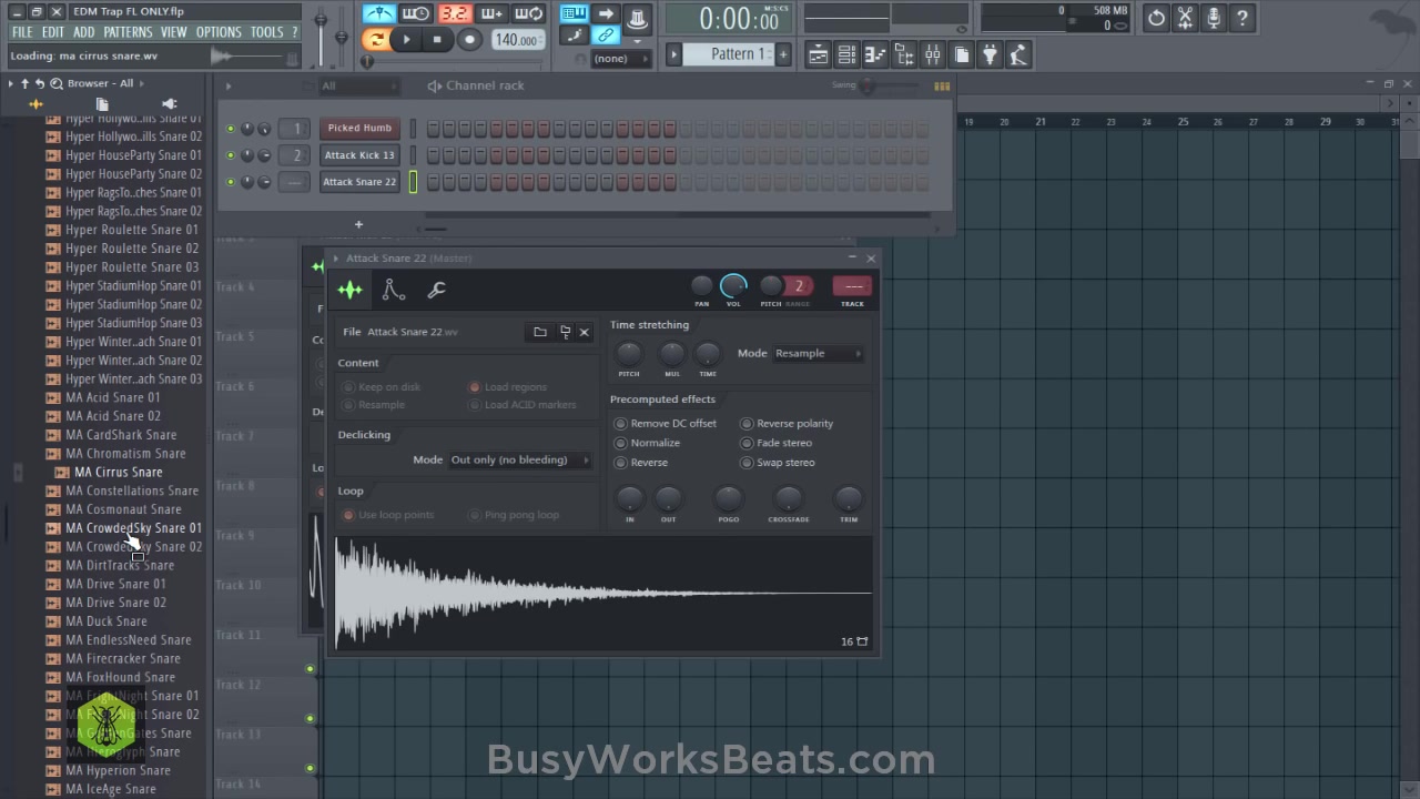 【fl studio】制作trap风格的edm(byBusy Works Beats .TV)哔哩哔哩bilibili