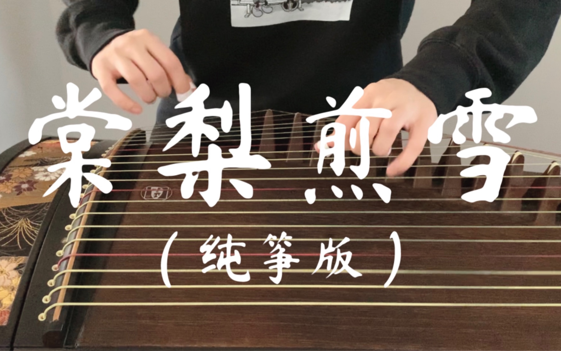 《棠梨煎雪》古筝/纯筝