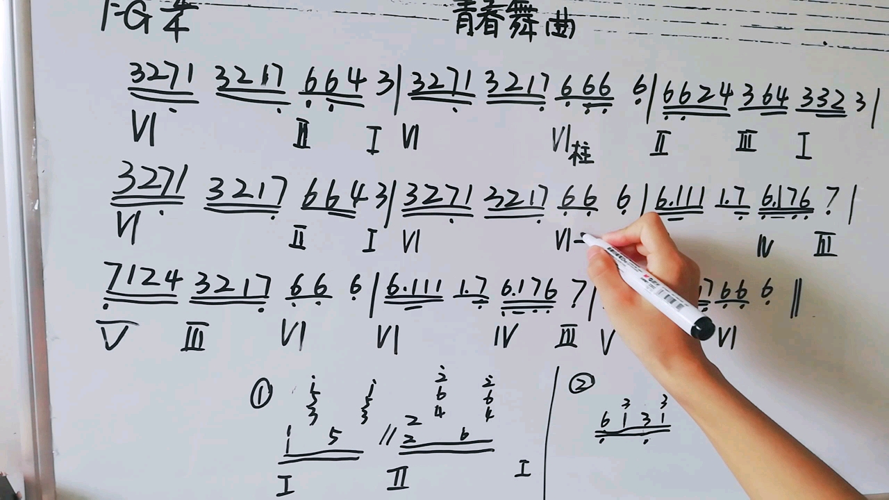 青春舞曲钢琴即兴伴奏七年级下册适用于考试急用