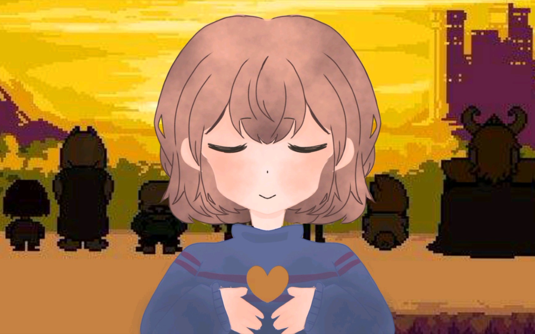 【传说之下七周年/frisk个人】h.