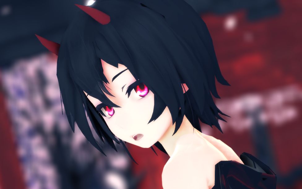 【mmd偶像梦幻祭】gasoline·tda式性转朔间凛月·怪谈【模型更新】