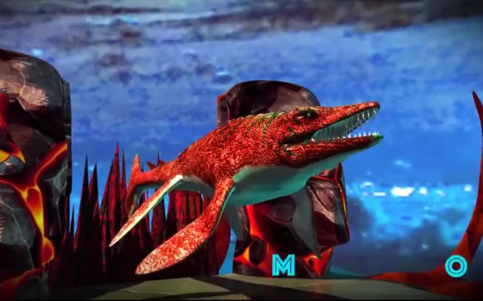 【恐龙赛跑】沧龙vs超级霸王龙vs木乃伊特暴龙vs僵尸棘龙木乃伊特暴龙