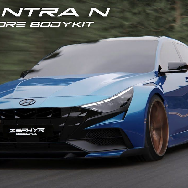 Zephyr Designz】Hyundai ELANTRA N 2023 Hardcore Bodykit Zephyr Designz】Hyundai ELANTRA N 2023 Hardcore Bodykit