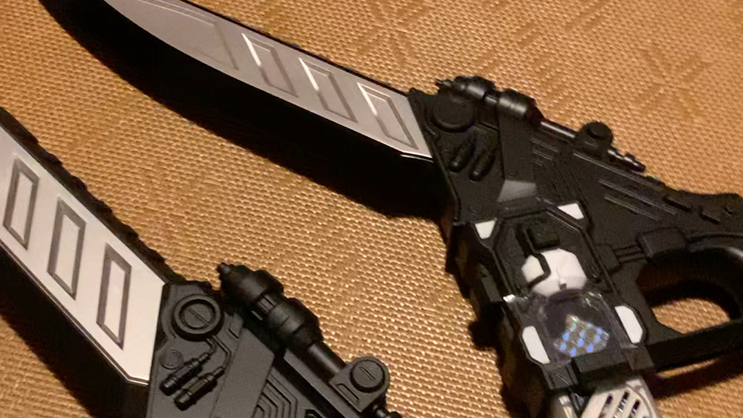 x2toys 能量匕首2.0 熊猫e哥刀录屏