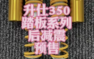 2024款的减震，对应2023款和2022款的升仕350踏板全系列，对了，150系列的噩要来了！