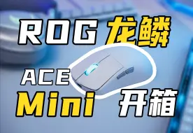 Tải video: 【新品开箱】ROG 龙鳞 ACE mini 电竞鼠标 轻巧掌握~