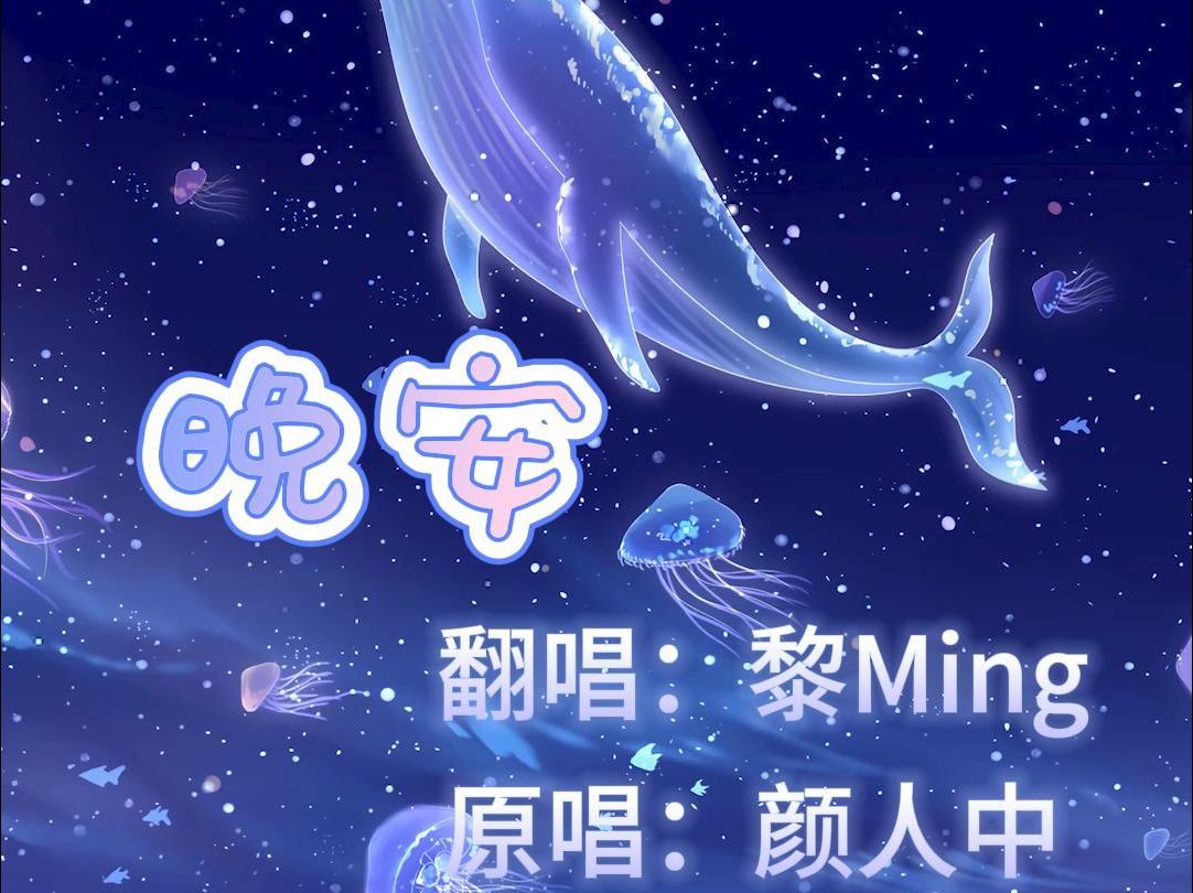 忙碌的身影慢慢的長夜——晚安翻唱:黎ming(原唱:顏人中)