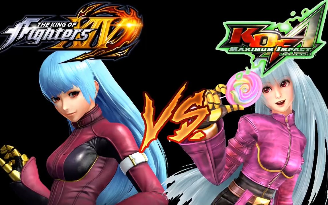 【拳皇】十年前的库拉3d模型 还不错耶!