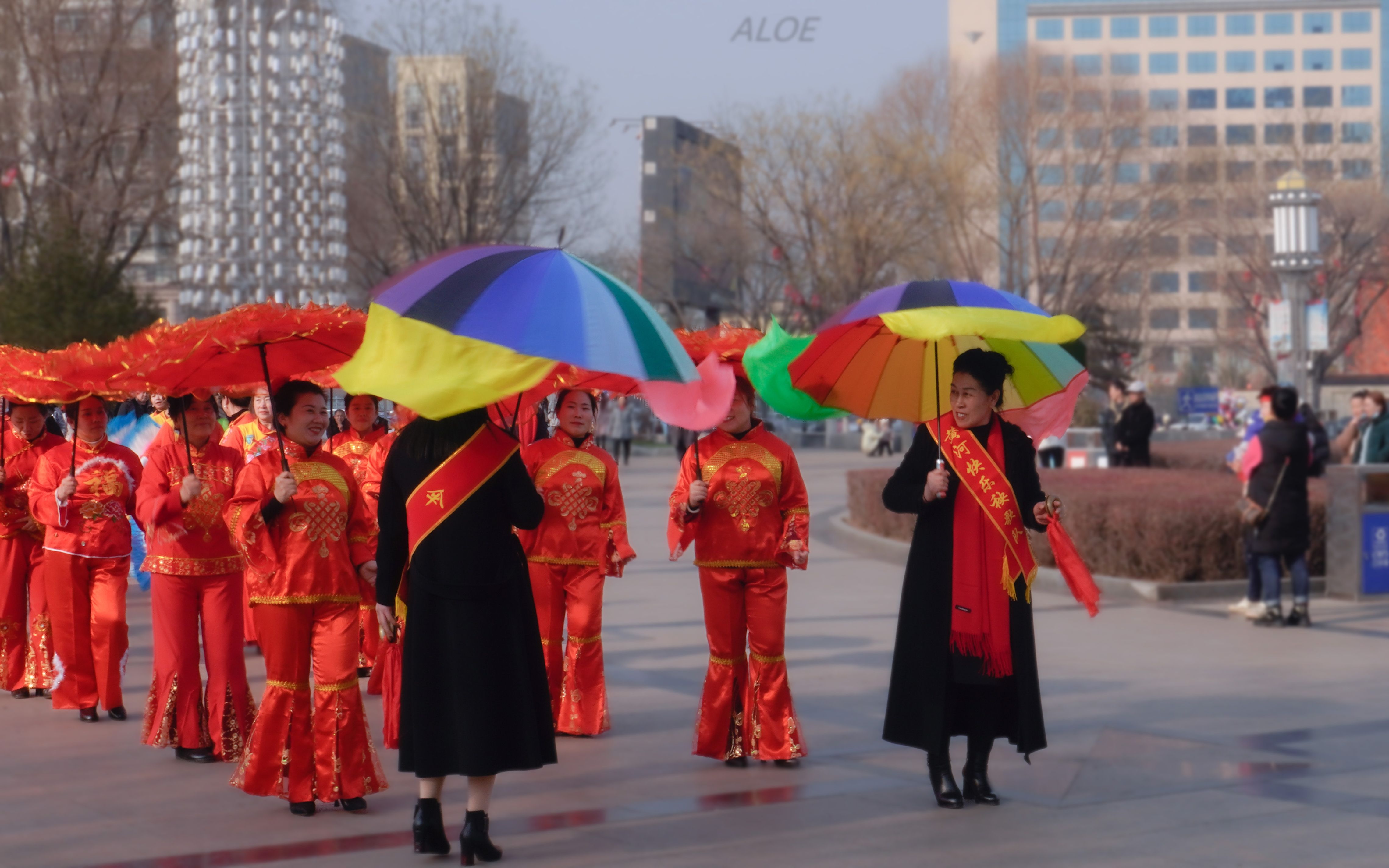 孝义府前广场图片