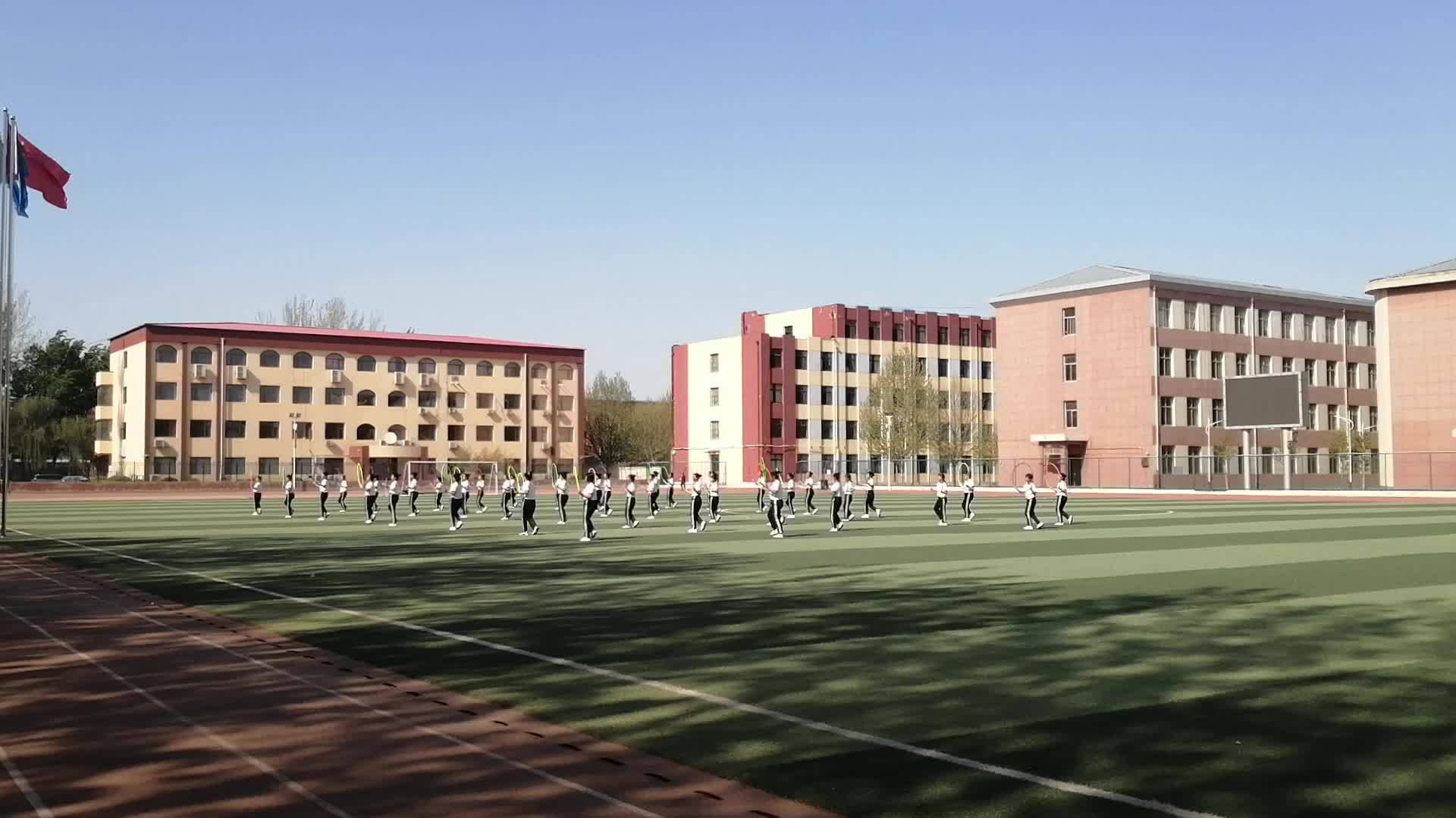 香河职教中心运动会表演_哔哩哔哩_bilibili