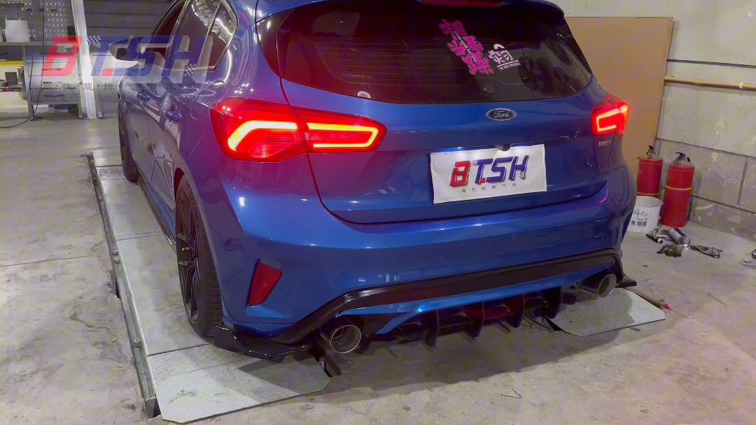 福克斯改装中尾段阀门排气 福克斯排气管改装 福克斯排气管声浪