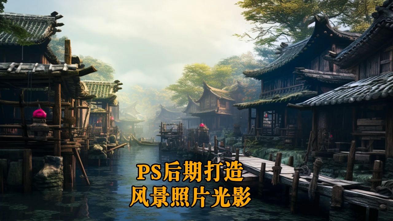 PS后期打造风景光影氛围感的方法哔哩哔哩bilibili