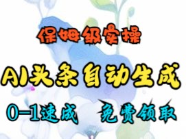 1980的付费课程0元免费领,玩转头条营销策略,普通人也能快速搭建赚钱系统!哔哩哔哩bilibili