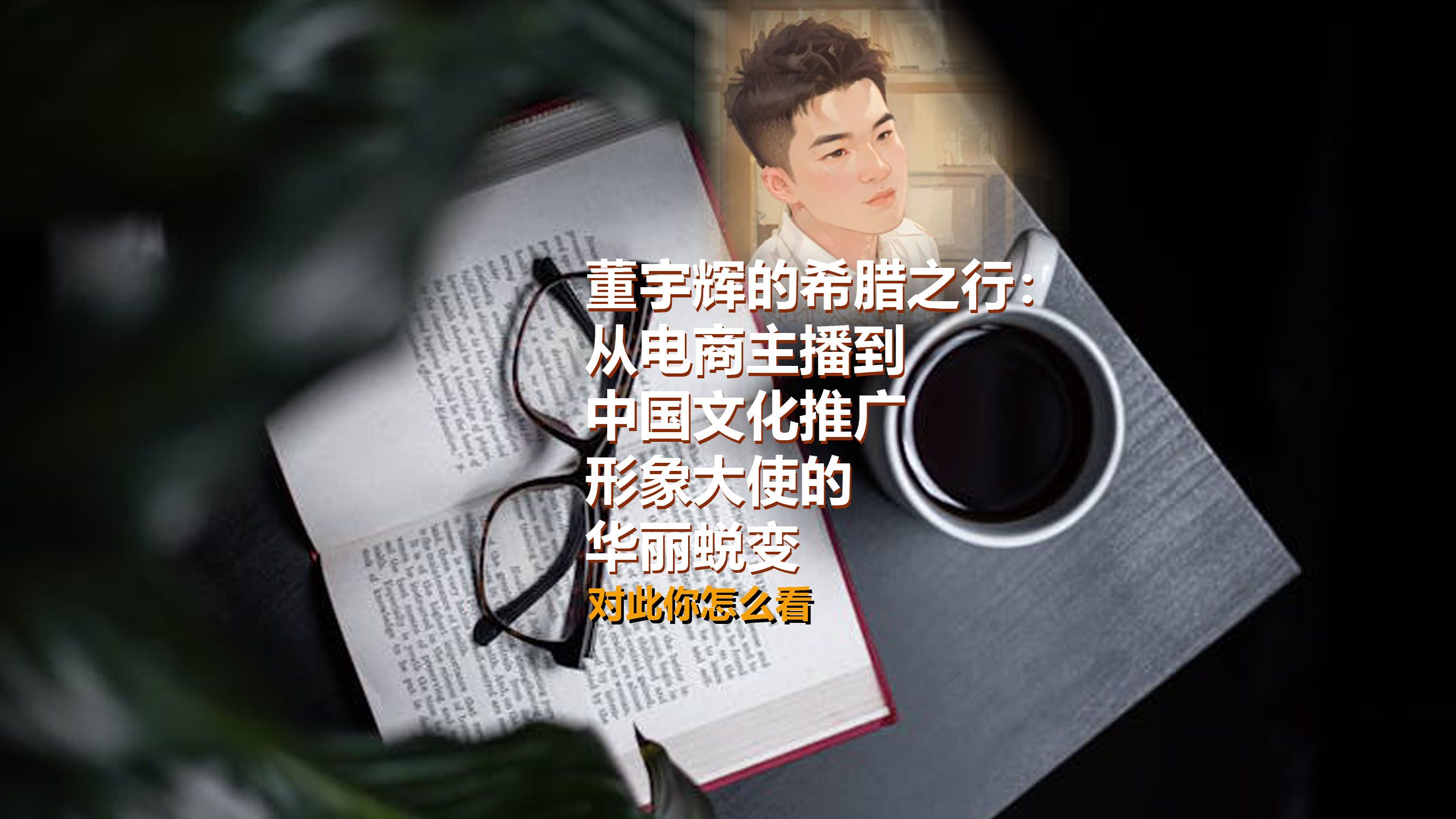 董宇辉的希腊之行:从电商主播到中国文化推广形象大使的华丽蜕变