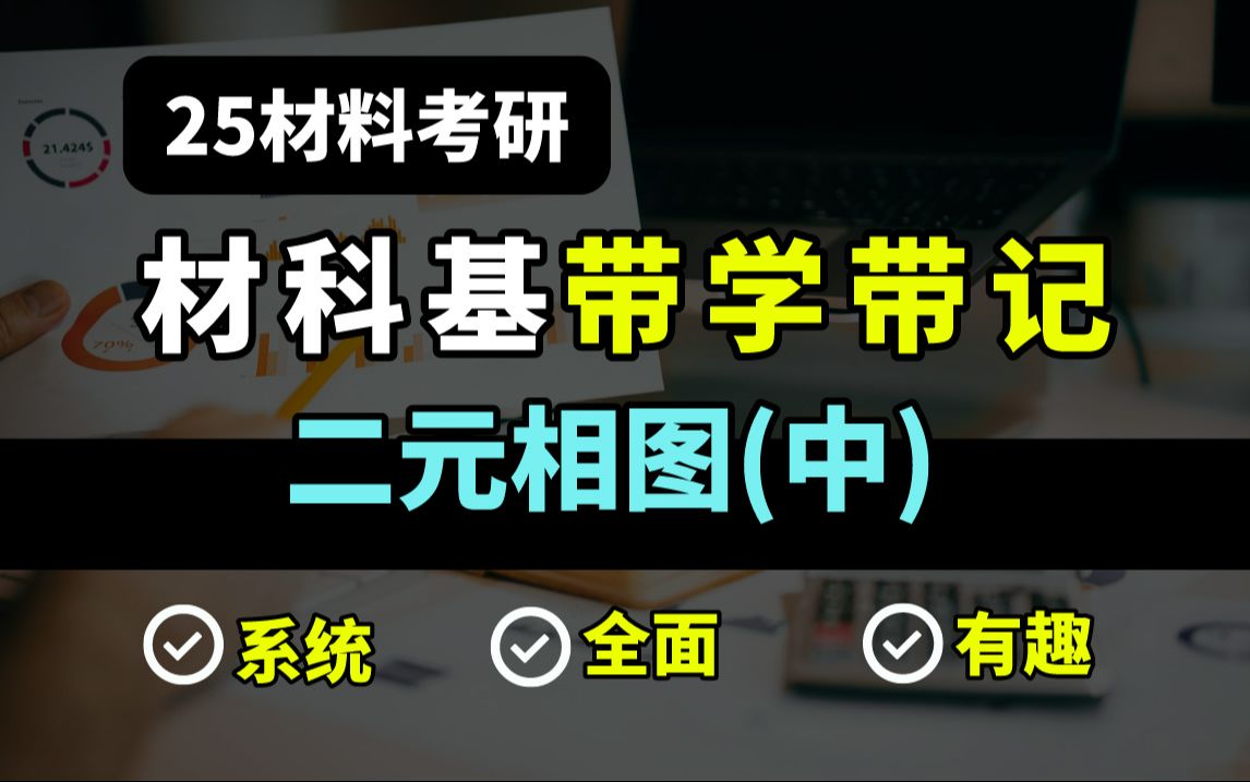 【材料考研带学带记】第七章 二元相图(中)哔哩哔哩bilibili