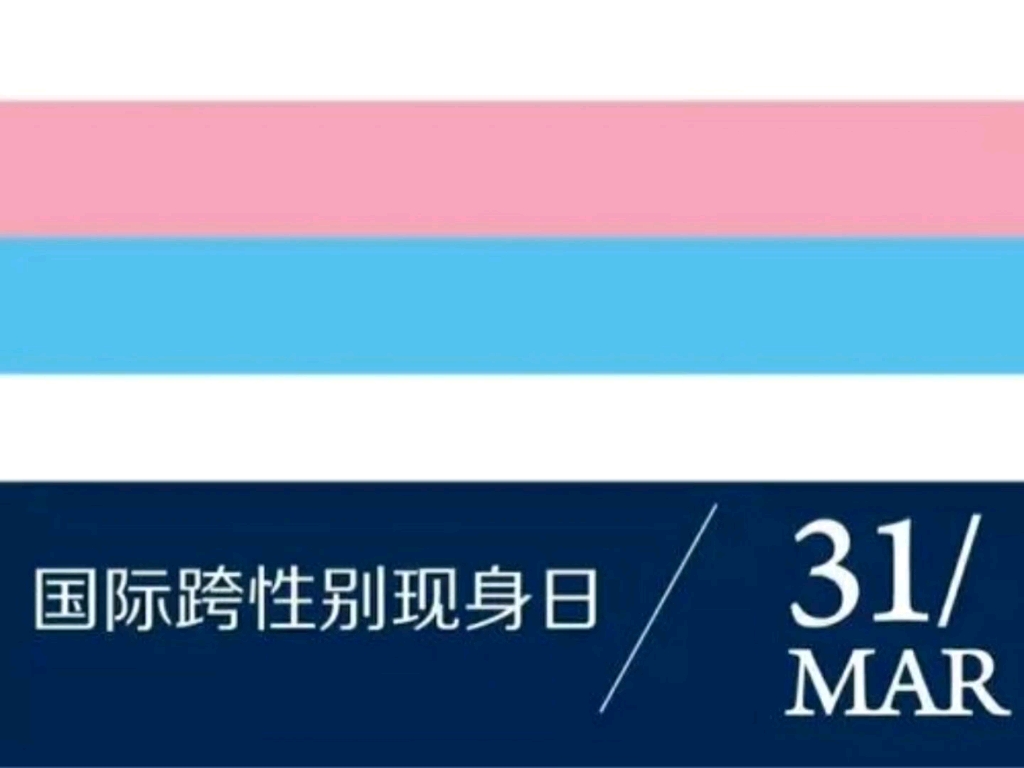 lgbtftm国际跨性别现身日