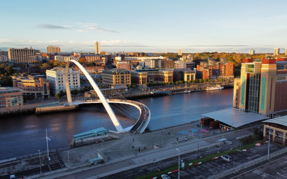 【航拍英国】纽卡斯尔千禧桥_哔哩哔哩_bilibili