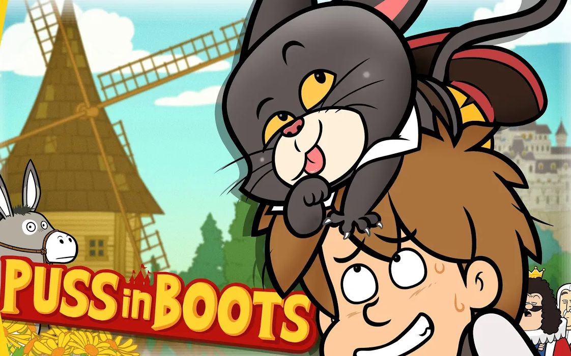 【英文动画 | 原汁原味】穿靴子的猫 Puss in Boots(6集全)哔哩哔哩bilibili