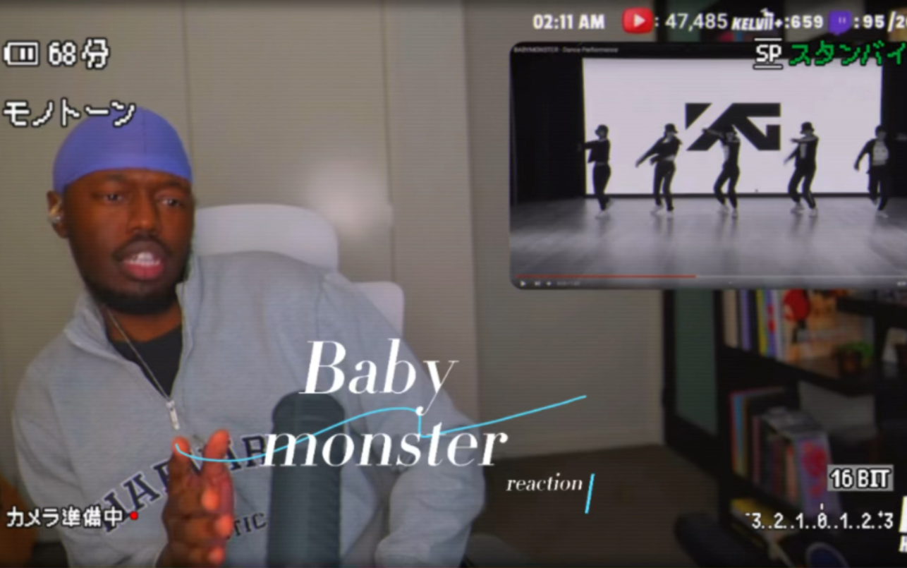 头巾哥reaction Baby monster 舞蹈组 帅到犯规哔哩哔哩bilibili