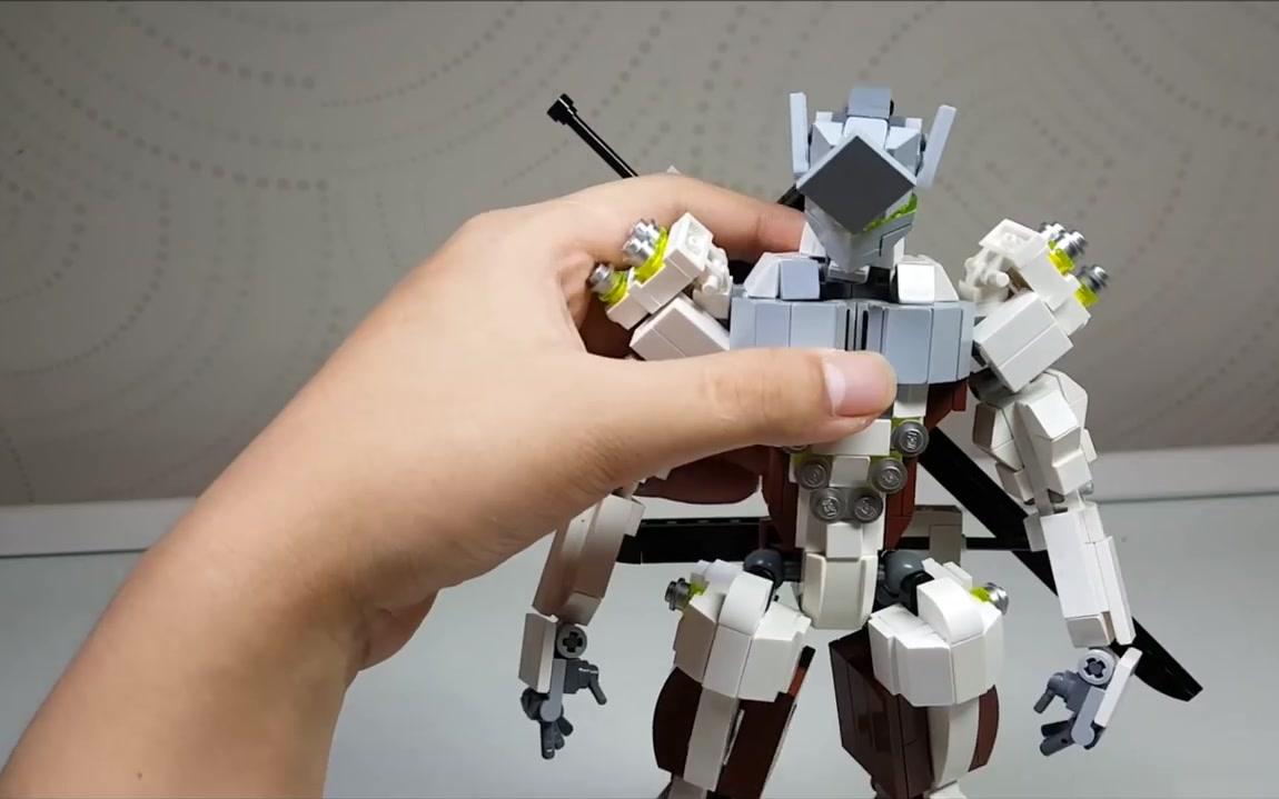 乐高遇上守望先锋---用积木堆个源氏吧!