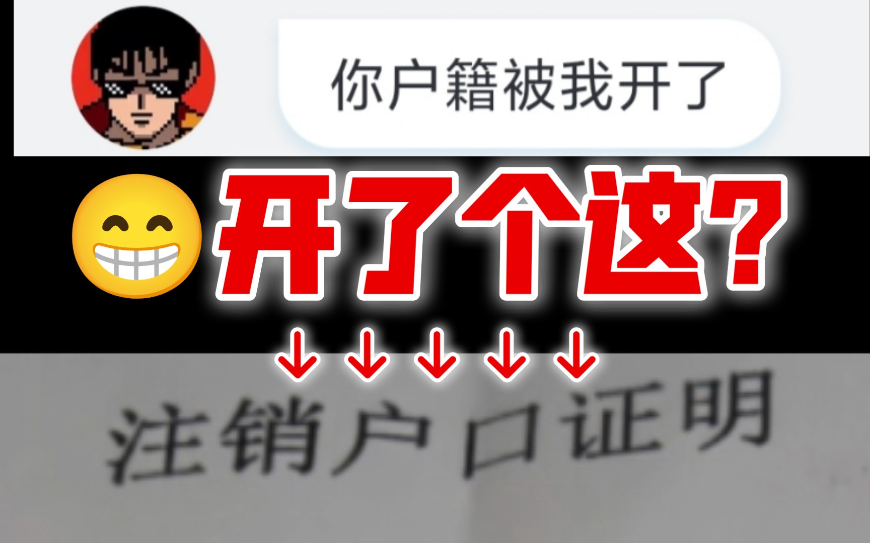 MC开盒犬试图查我全家户口信息进行骚扰诈骗...但恁可曾听闻重复户口?哔哩哔哩bilibili