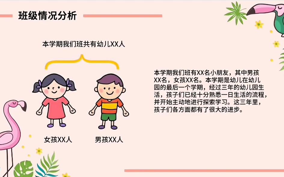 幼儿园优质课 2022年大班下学期期末家长会PPT课件和文字讲稿哔哩哔哩bilibili