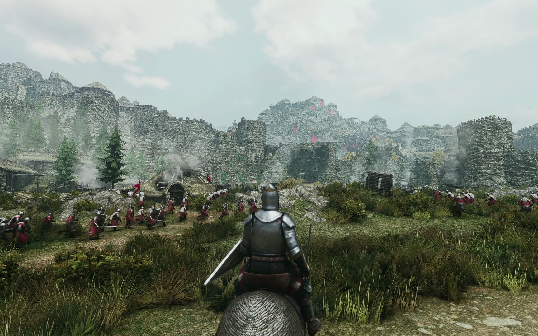 【骑砍2】reshade画质补丁2k分辨率千人攻城测试 mount and blade ii