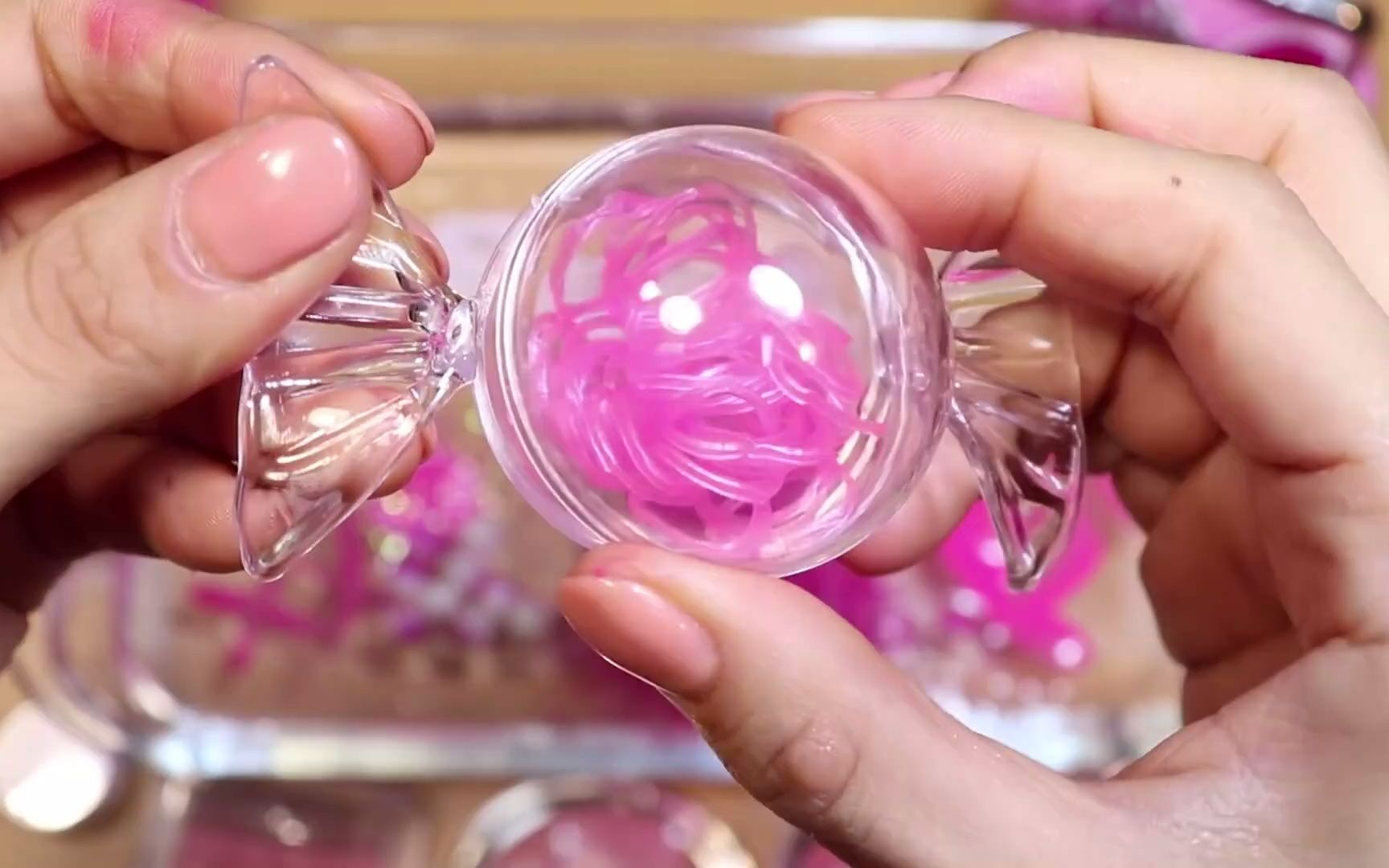 【沉浸式史莱姆】特殊系列,粉色史莱姆! 我们爱粉色!