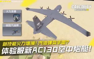 Télécharger la video: 体验服新AC130空中炮艇！新技能火力增援！汽油弹变手雷？【使命召唤手游】