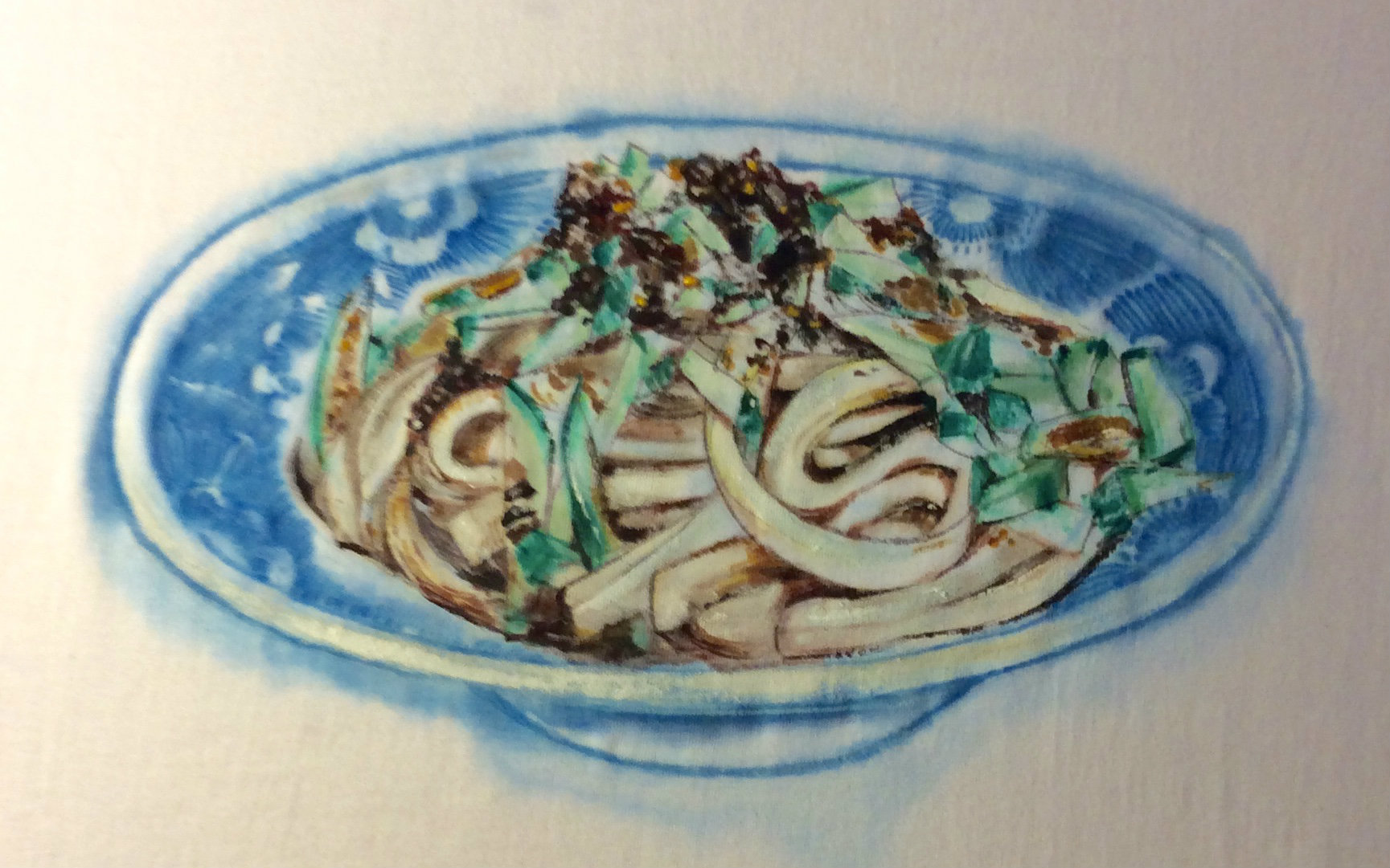 夏天来啦～动手画件t恤吧!汉中凉粉