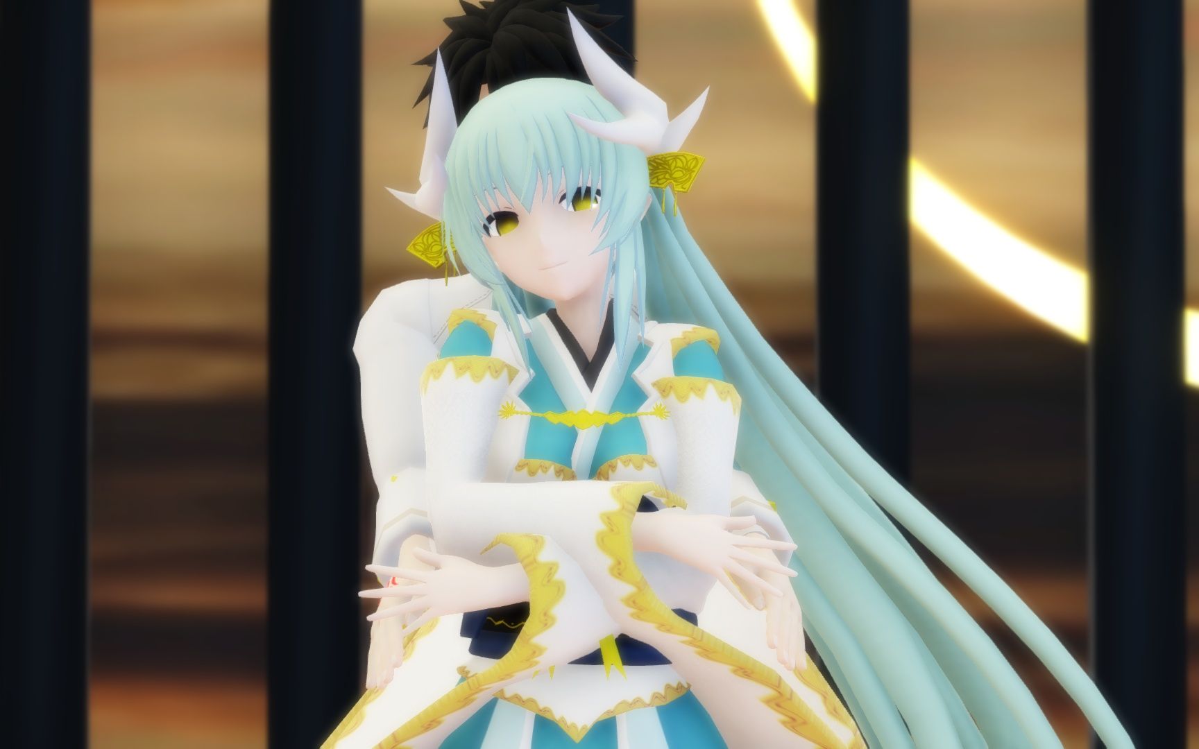 【mmdfgo】清姫(kiyohime)藤丸立香(ぐだ)『乱躁滅裂ガール』