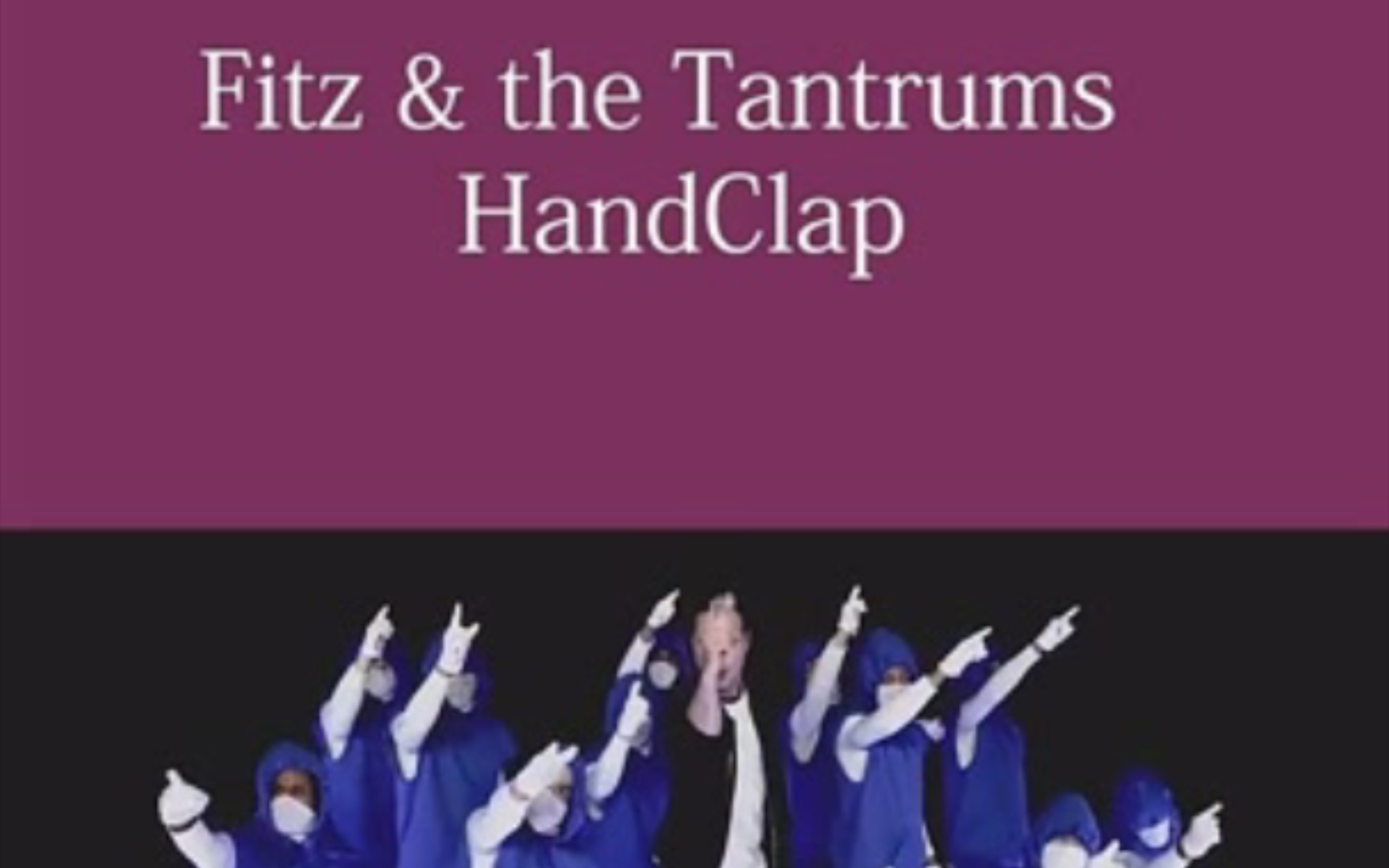 翻唱fitz& the tantrums《handclap》不喜勿喷