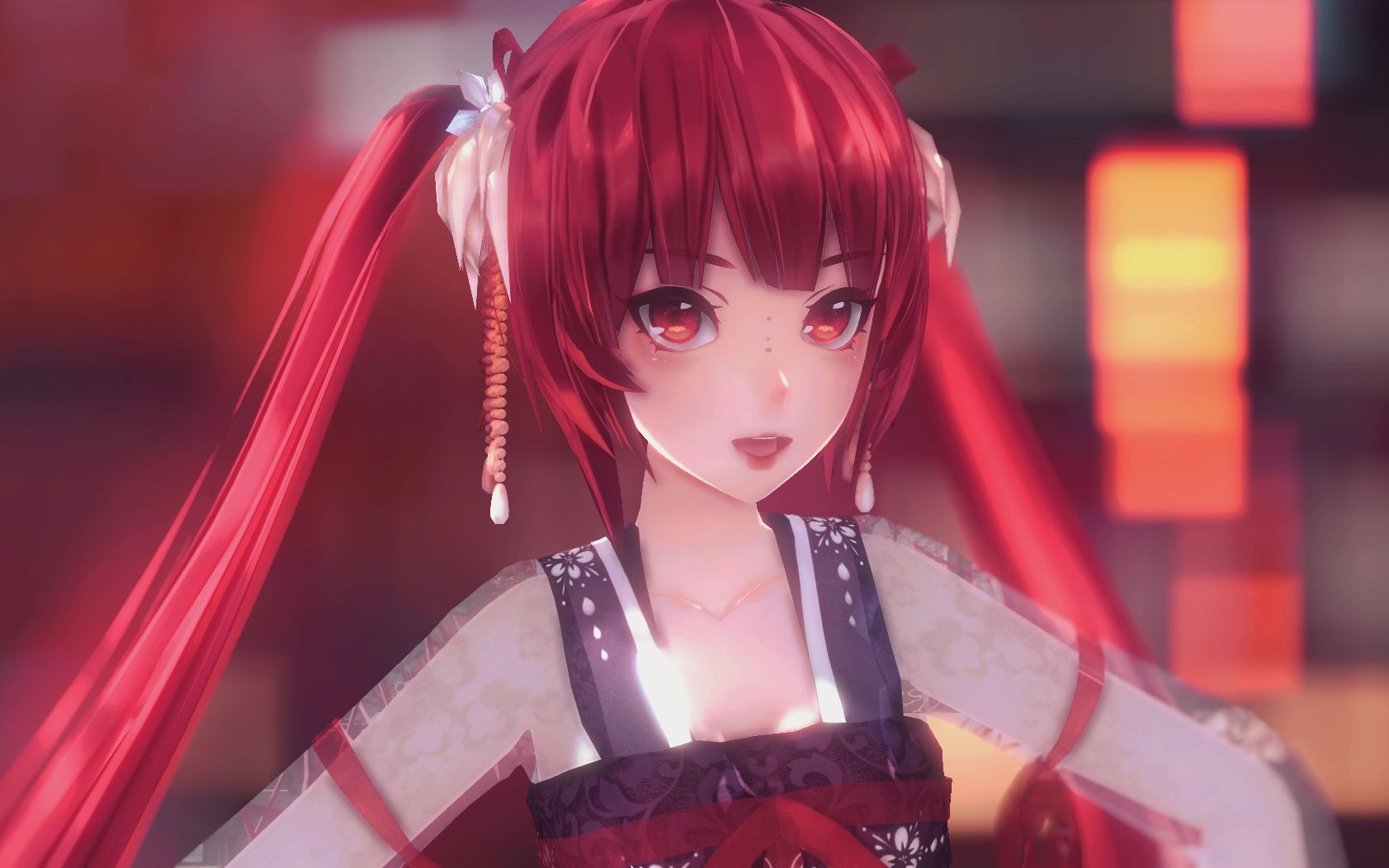 【mmd/1080p60】石英式东方栀子汉服lolita-丹