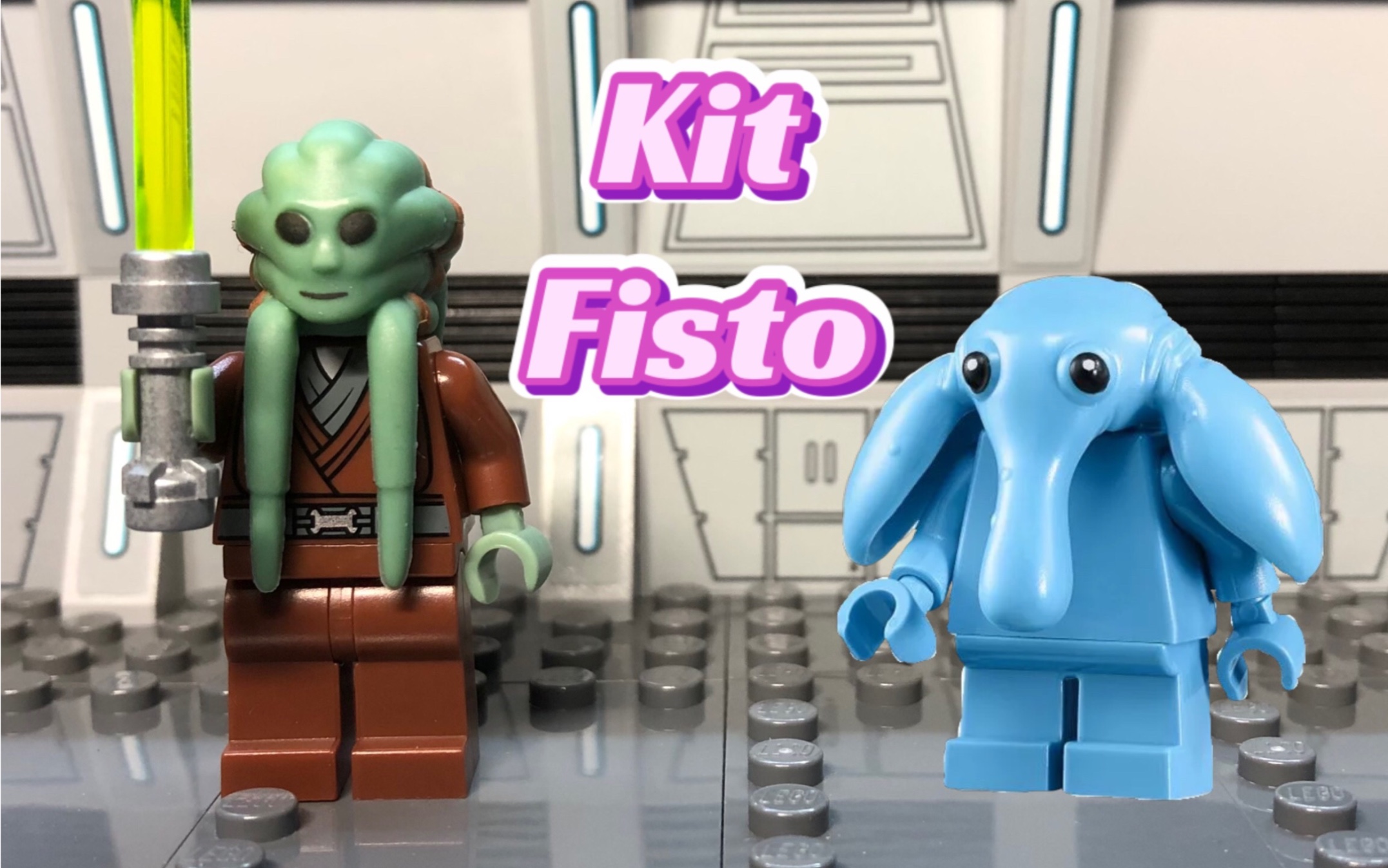 【乐高星战人仔展示】基特 费斯托——来自水世界的绝地大师(结尾附带