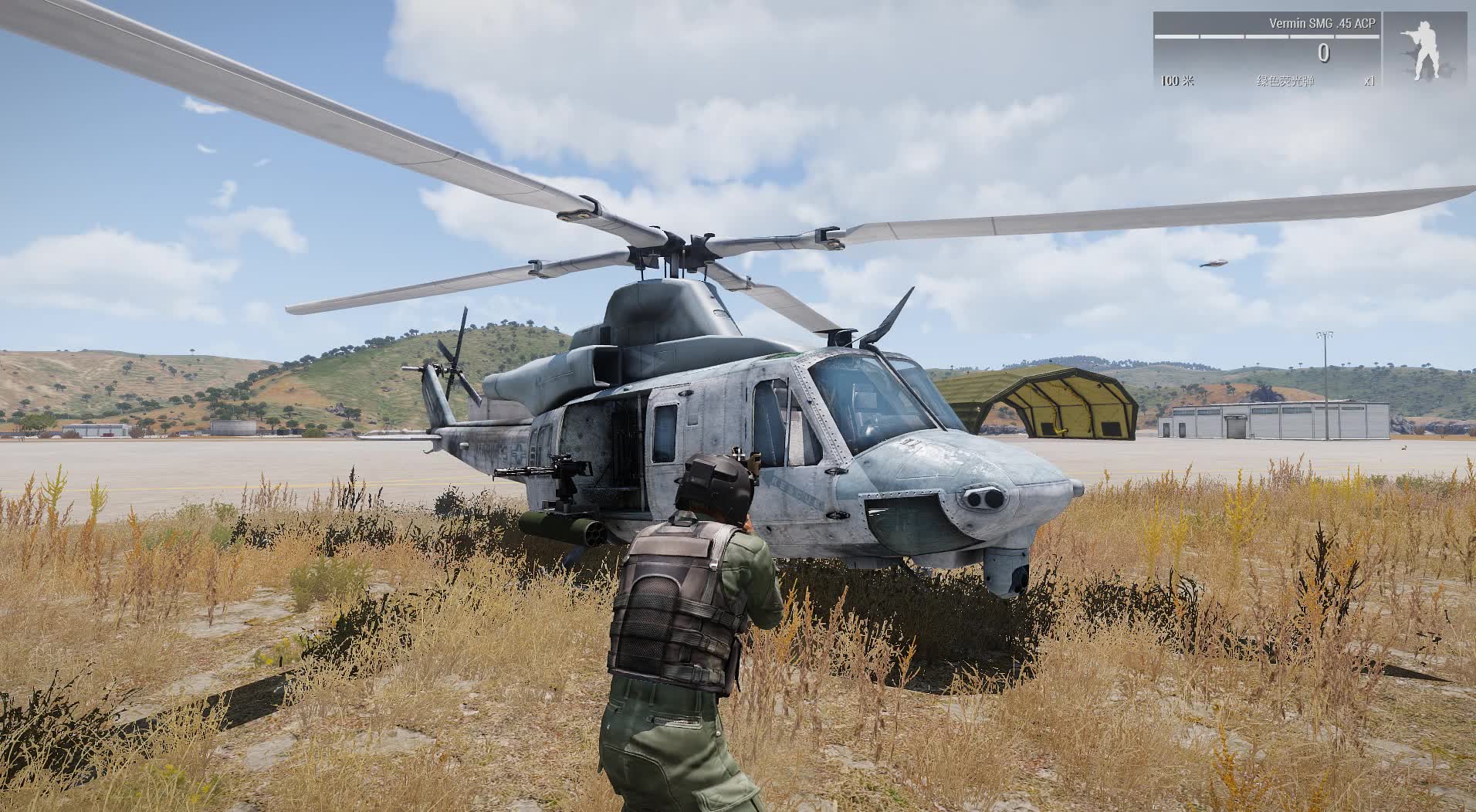 活动作品武装突袭3arma萌新开直升机被打屁股后心里敲害怕的