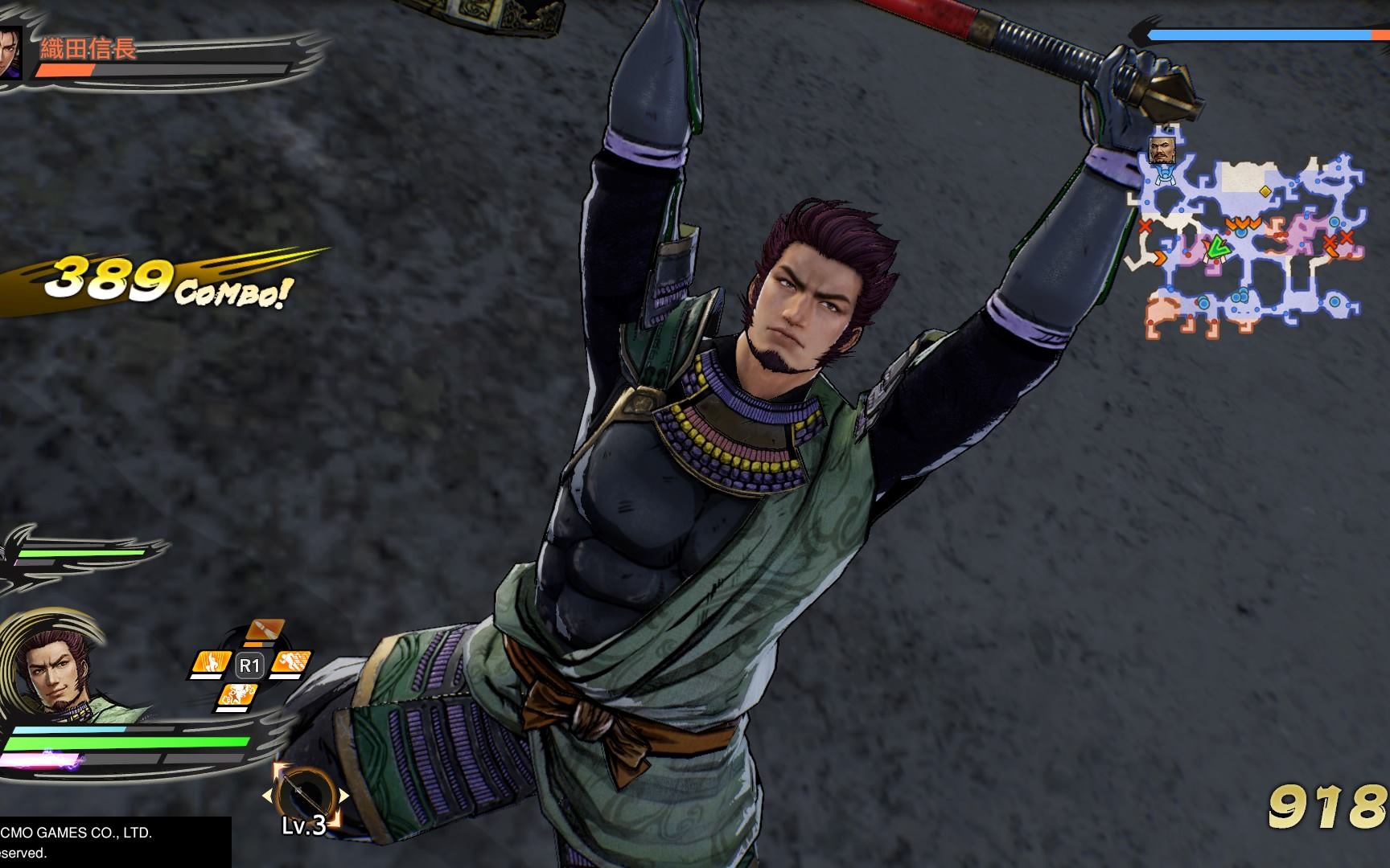 [战国无双5]斋藤义龙-美浓防衛战(地狱难度)