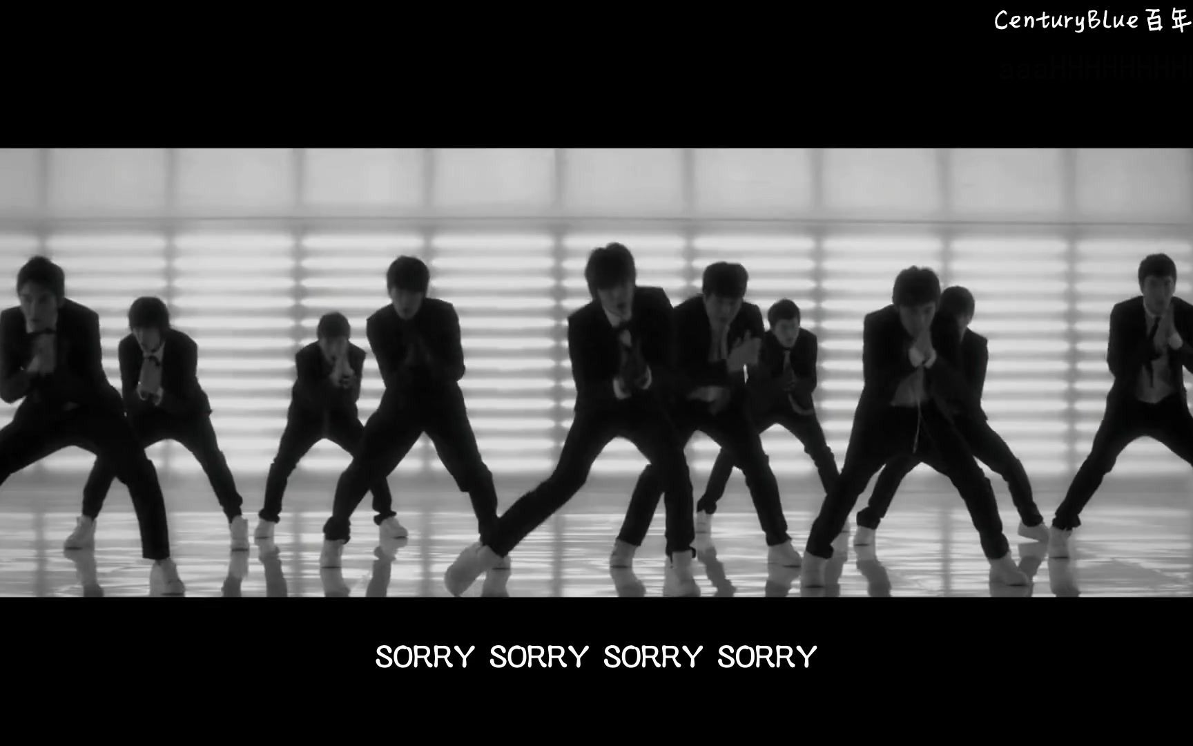 [图]【百蓝出品】Super Junior SORRY SORRY 中韩双语字幕