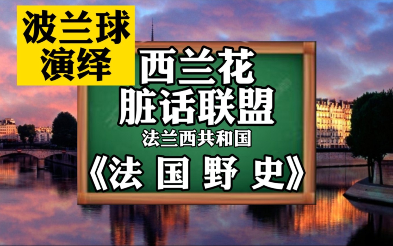 [图]谷歌翻译20次法国简介并用波兰球演绎！形 象 记 忆. 荒诞生草中穿插讽刺！